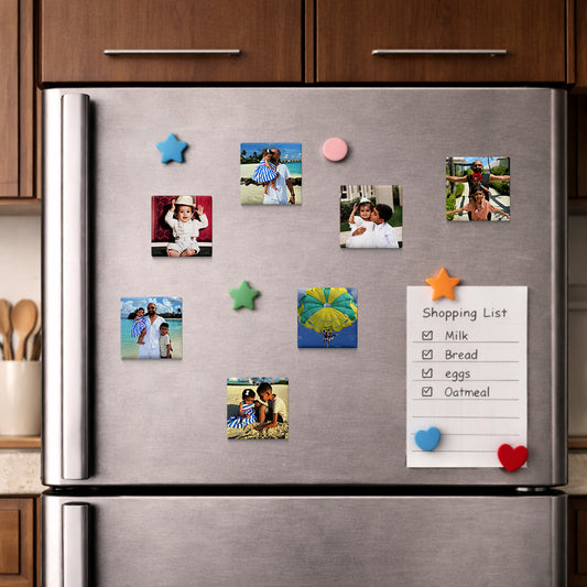 Photo Magnets (6 Magnetic Photos)